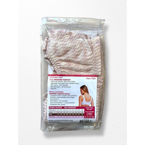 NEW Carole Martin Full Freedom Comfort Bra, Size 42 - Picture 4 of 7